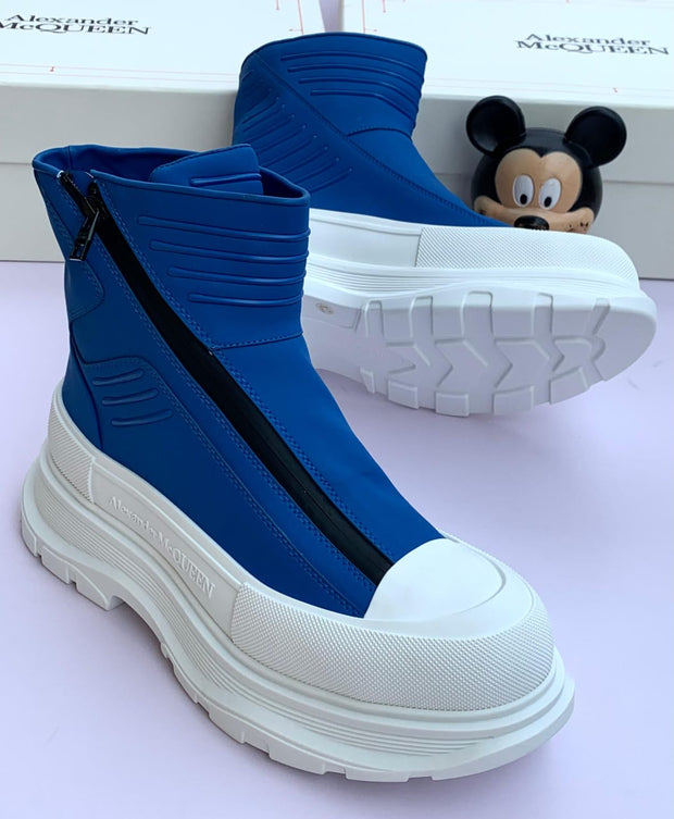 Alexander McQueen Zip-Up Blue