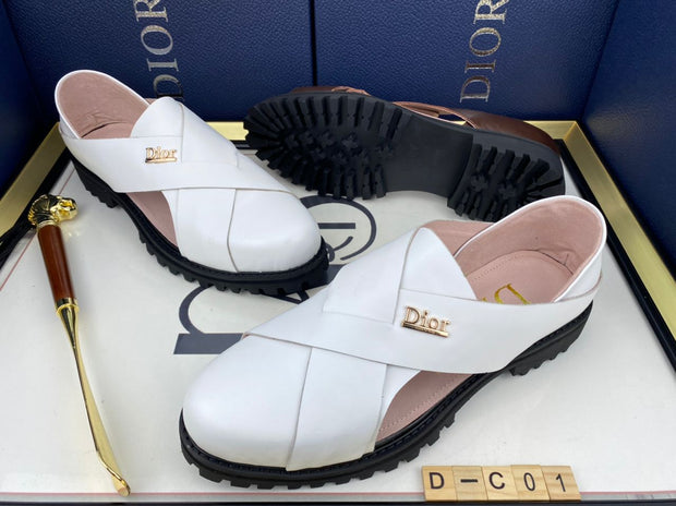 White Dior Shoe