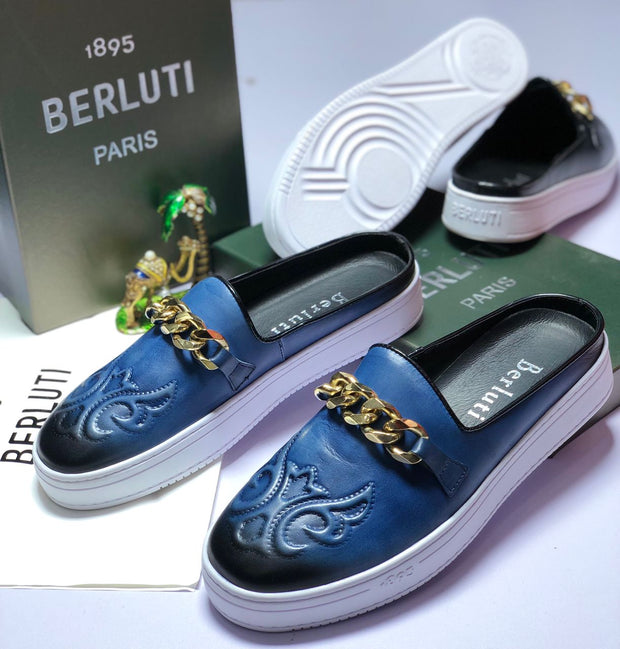 Berluti Blue Half shoe