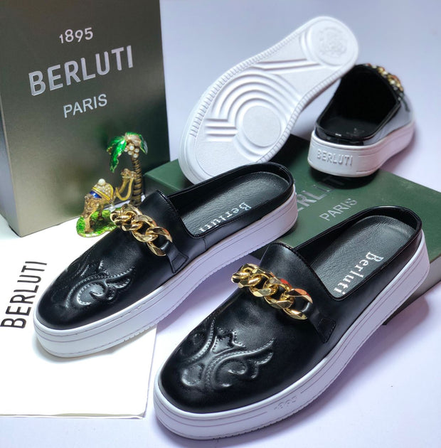Berluti Black Half shoe