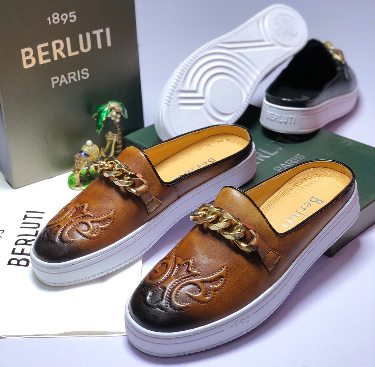 Berluti Brown Half shoe